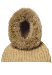 Dámsky nákrčník Goldbergh Naomi Hooded Scarf Faux Border Lark