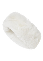 Dámska čelenka Goldbergh Froid Fluffy Headband Snow White