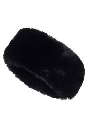 Dámska čelenka Goldbergh Froid Fluffy Headband Black
