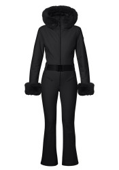 Dámska kombinéza Goldbergh Vita Ski Suit Faux Border Black