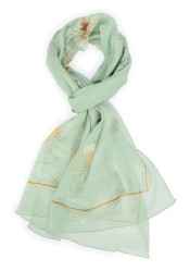 Dámska šatka Marc Cain BC B4.15 Z56 Scarf Silt Green 505