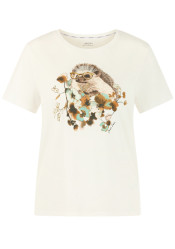 Dámske tričko Marc Cain BC 48.32 J67 T-Shirt Off-White 110