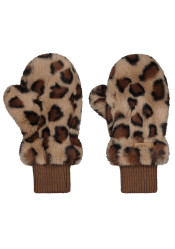 Barts Ugasu Mitts print brown