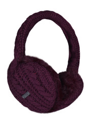 Dámske klapky na uši Barts Monique Earmuffs Aubergine