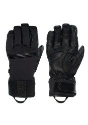Pánske rukavice Toni Sailer HARY Men Leather Gloves Black 100