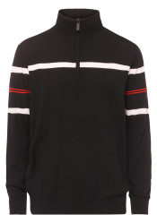 Pánsky rolák Toni Sailer NIELS Men Knit Pullover Black 100