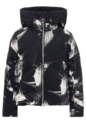 Dámska bunda Toni Sailer Helena Print Women Ski Jacket Black 100