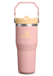 Termofľaša Stanley The IceFlow Flip Straw 2.0 Tumbler 600 ml/20 oz Peach Rose s integrovanou slamkou