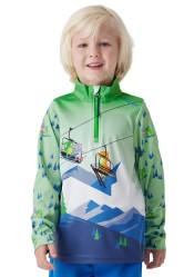 Detská funkčná mikina Spyder Challenge 1/2 Zip Multi