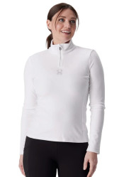 Dámska funkčná mikina Spyder Shimmer Bug 1/2 Zip White