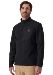Pánska fleecová mikina Spyder Bandit Sweater Fleece Jacket Black