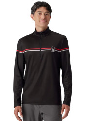 Pánska funkčná mikina Spyder Legacy 1/2 Zip Black