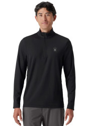 Pánska funkčná mikina Spyder Prospect 1/2 Zip Black