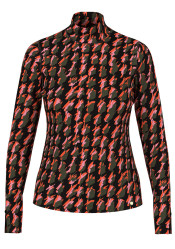 Dámske tričko Marc Cain BC 48.62 J13 T-shirt Tigerlily 484