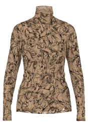 Dámske tričko Marc Cain BC 48.63 J19 T-shirt Tannin 620 