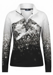 Dámsky rolák Newland N4 7025/0108 Lady T-Neck Neige Black/White