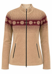 Dámska mikina Newland N4 6907/0181 Lady Full Zip Althea Biscuit/Amarone