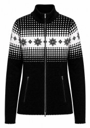 Dámska mikina Newland N4 6907/0108 Lady Full Zip Althea Black/White