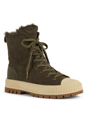 Dámske zimné topánky EMU Australia Nomad Wanderer Dark Olive