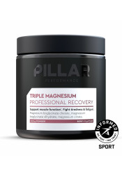 Výživový doplnok PILLAR Performance Triple Magnesium Professional Recovery Powder Berry Jar