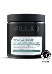 Výživový doplnok PILLAR Performance Triple Magnesium Professional Recovery Powder Lemon Lime Jar