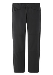 Detské softshellové nohavice Reima Mighty Black
