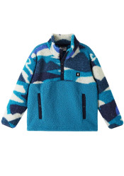 Detský fleecový sveter Reima Muhku Sparkly Blue