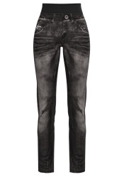 Dámske nohavice Crazy Pant Wonder Magic Woman Print Jeans Black