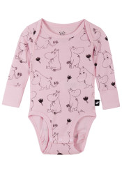 Detské body Reima Moomin Raraste Pale Rose