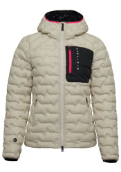 Dámska páperová bunda Martini Firstline Next In Down White/Black