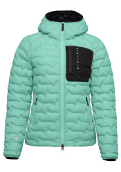 Dámska páperová bunda Martini Firstline Next In Down Jkt W Ibiza Blue/Black