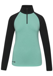 Dámske funkčné tričko Martini Horizon Sky Ls Shirt W Ibiza Blue/Black