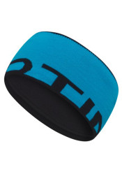 Unisex pletená čelenka Martini Recharge Knitted Headband Uni Cyanite/Black