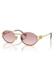 Miu Miu MU 52YS 5AK06S54 Zlato/Hnědá gradient fialová