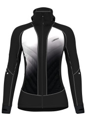 Dámska hybridná bunda Crazy Jacket Channel Woman White-Black