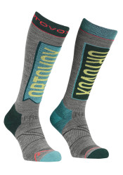 Ortovox Freeride Long Socks Women's Ice Waterfall