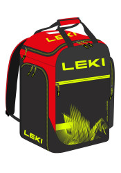 Leki Skiboot Bag WCR / 60L, bright red-black-neonyellow