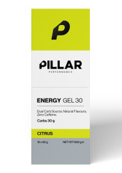 Pillar Performance Gel 30 Citrus 1kus