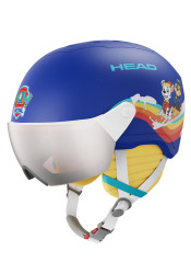 Head YUKI VISOR PAW blue