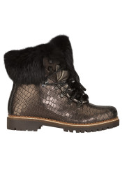Dámske zimné topánky Nis 1515404A/41 Scarponcino Pelle Vitello