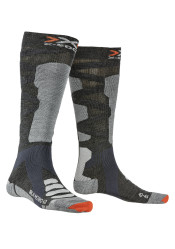 X-SOCKS® Ski Silk Merino 4.0 Anthracite Melange/Grey Melange