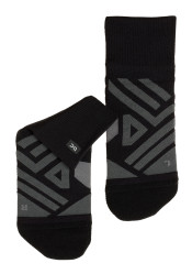 Pánske ponožky On Running Mid Sock Black/Shadow