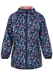 Detská bunda Color Kids Softhell AOP Marine