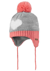 Detská čiapka Barts Milkyway Inka dark heather