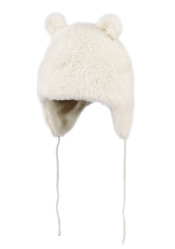 Detská čiapka Barts Noa Bear cream
