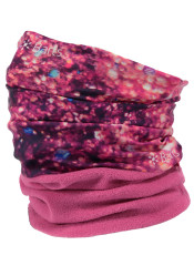 Nákrčník Barts MULTICOL POLAR GLITTER FUCHSIA
