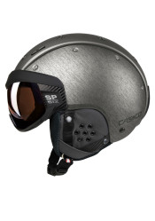 Lyžiarska prilba - Casco SP-6 Visor silver Vautron