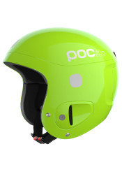 Detská lyžiarska prilba POC POCito Skull Fluorescent Yellow/Green Adjustable