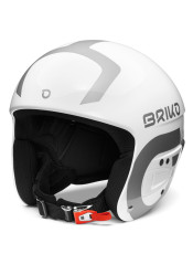 Briko-Vulcano Fis 6.8 - Shiny White - Silver-Helma