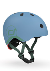 Detská helma Scootandride Prilba Oceľovo modrá XXS / S